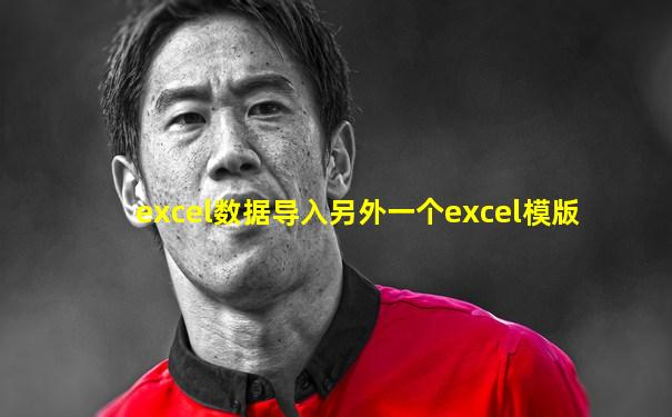 excel数据导入另外一个excel模版