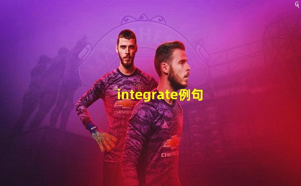 integrate例句