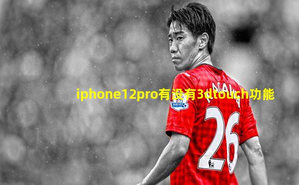 iphone12pro有没有3dtouch功能