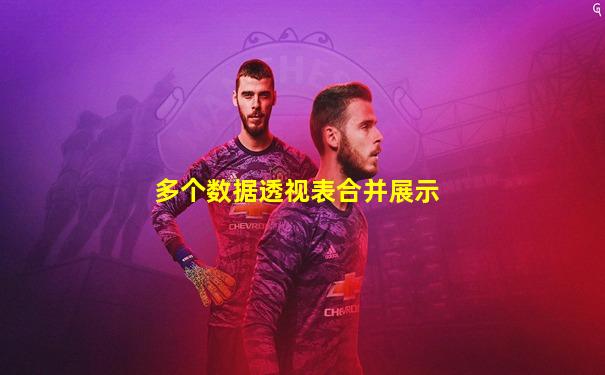 多个数据透视表合并展示