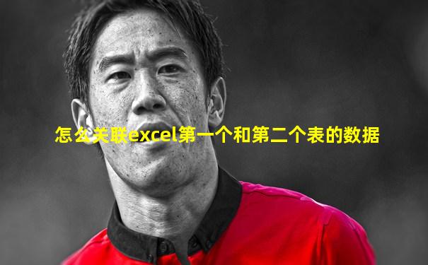 怎么关联excel第一个和第二个表的数据