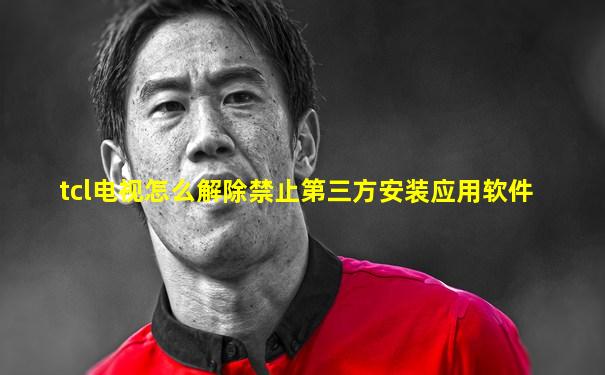 tcl电视怎么解除禁止第三方安装应用软件