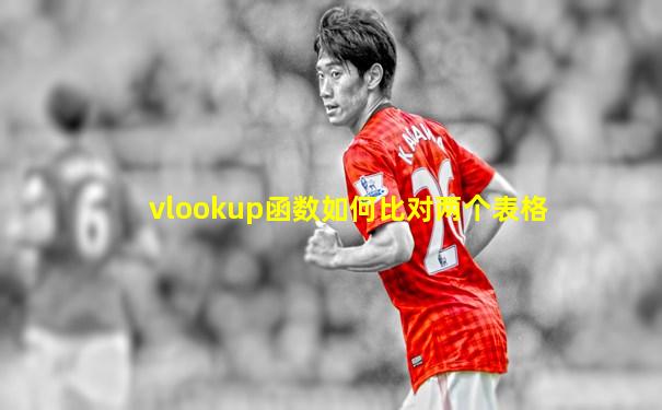 vlookup函数如何比对两个表格