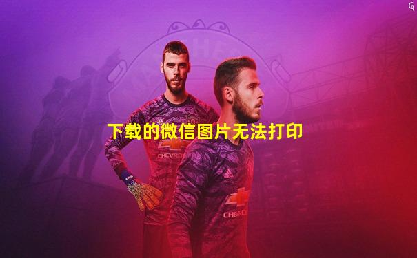 下载的微信图片无法打印