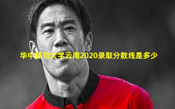 华中师范大学云南2020录取分数线是多少