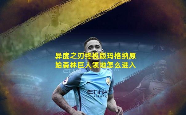 异度之刃终极版玛格纳原始森林巨人领地怎么进入