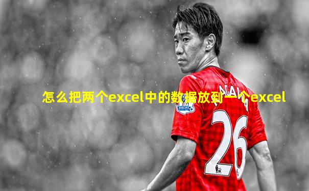 怎么把两个excel中的数据放到一个excel